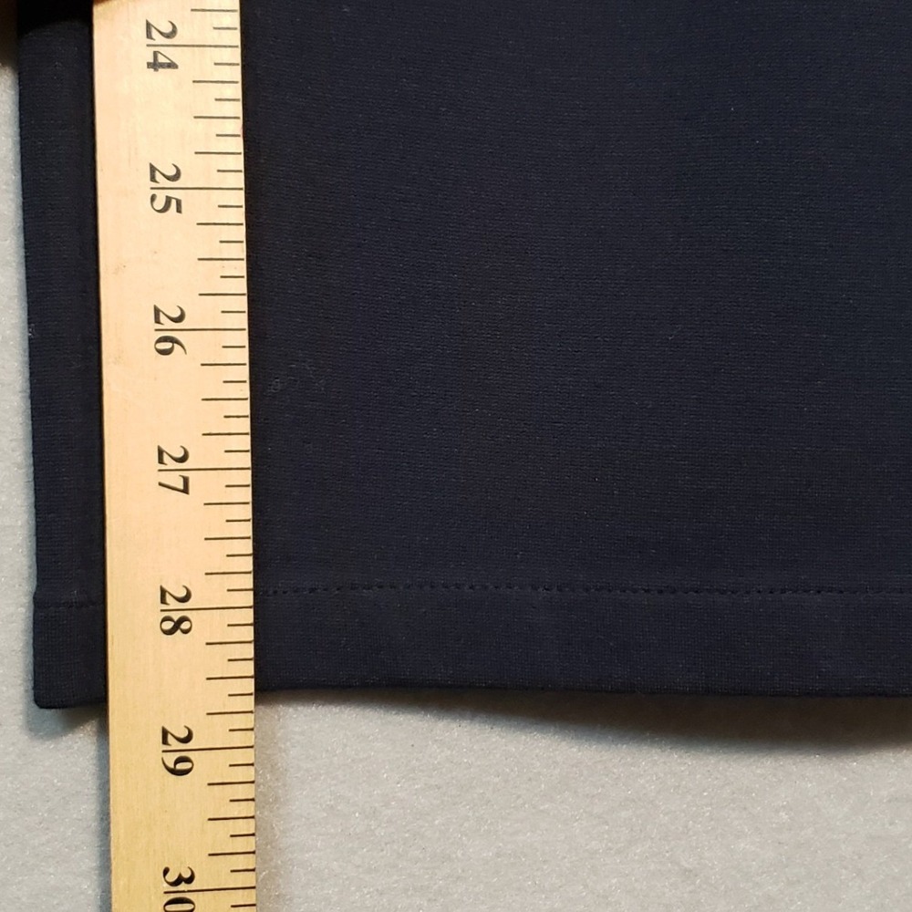 Talbots Women 16WP Heritage Pants Navy Blue Straight Leg Career Stretch - Picture 7 of 12